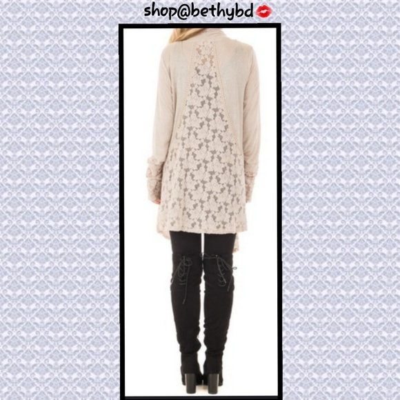 1day Sale! Curvy lightweight wrap w/ lace - Picture 2 of 3